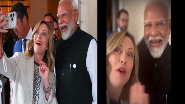 Giorgia Meloni PM Modi