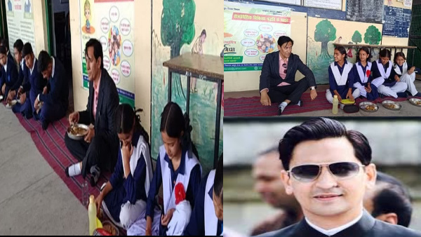 IAS officer Deepak rawat ate food with children sitting on ground huge fan following social media