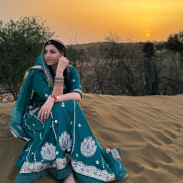 Ias pari Bishnoi Viral Look