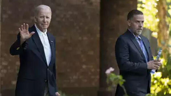 Joe Biden and Hunter Biden