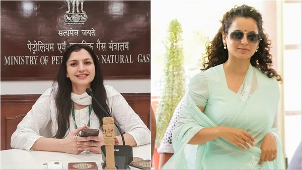Kangana Ranaut Share IAS Pari Bishnoi viral video Kangana Ranaut Share IAS Pari Bishnoi viral video