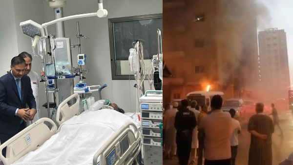 Kuwait Building Fire Live Updates