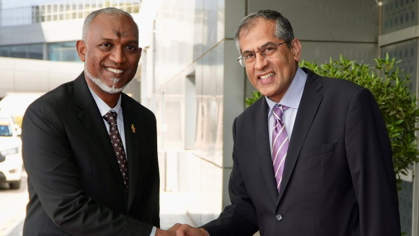 Maldives President Reached India