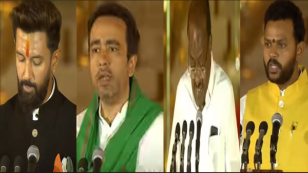 NDA Leader Modi Cabinet oath NDA Leader Modi Cabinet oath