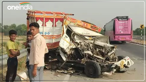 jaunpur-accident-trailer-hits-pickup-two-drivers-no-more
