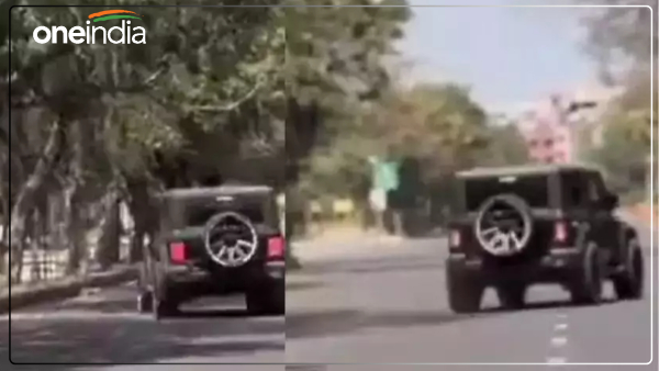 noida-thar-thar-ran-zig-zag-on-the-road-made-a-reel