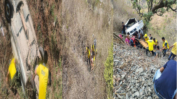 Uttarakhand news Three road accidents Pauri district five including two children killed 16 injured