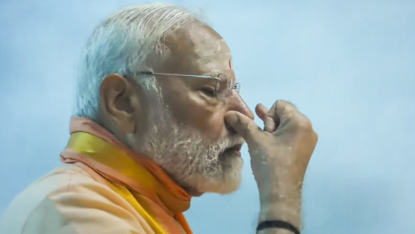 PM Modi letter after meditation