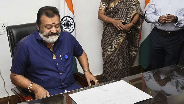 Union Minister Suresh Gopi Union Minister Suresh Gopi