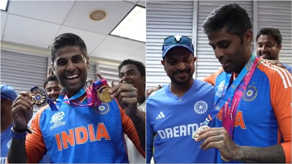 Suryakumar Yadav best fielder medal