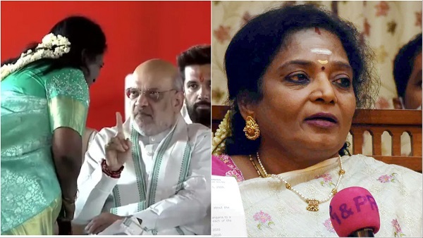 Tamilisai Soundararajan Amit Shah