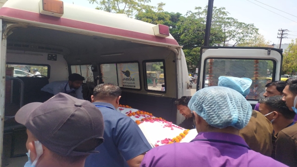 Green corridor built for Bhopal-Indore organ donation through Kiran Foundation