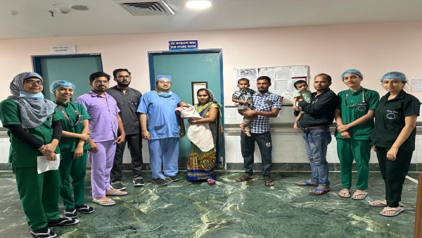 Three children suffering from heart disease got new life in AIIMS