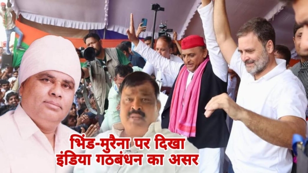 Bhind Morena adjacent to UP BJP victory margin reduced in Lok Sabha seat elections 2024