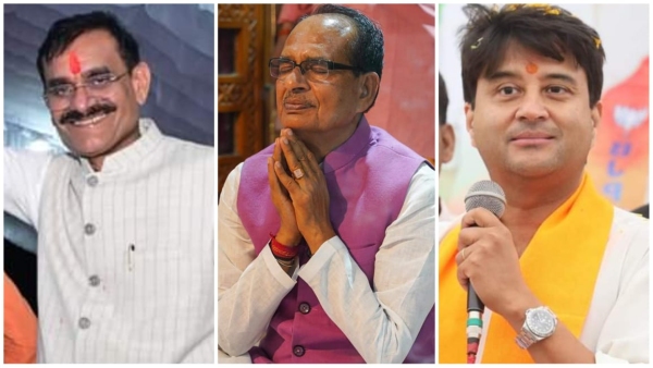 Scindia Shivraj and VD Sharma names from MP for ministers in Modi central government