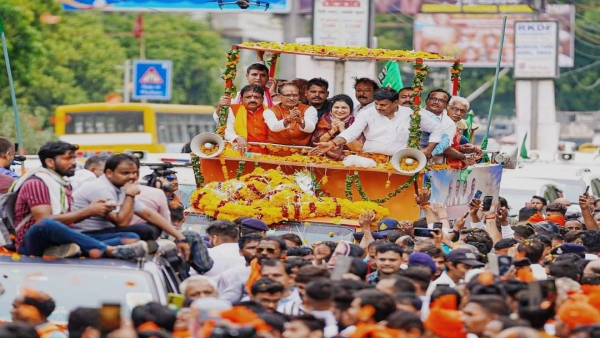 Shivraj Singh Chauhan s pet cat Gabru also welcomed in a different way video goes viral