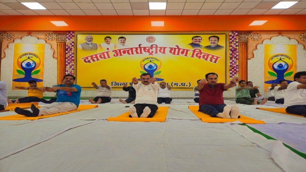 Due to the efforts of PM Narendra Modi more than 175 countries adopted yoga - MP Vishnudutt Sharma