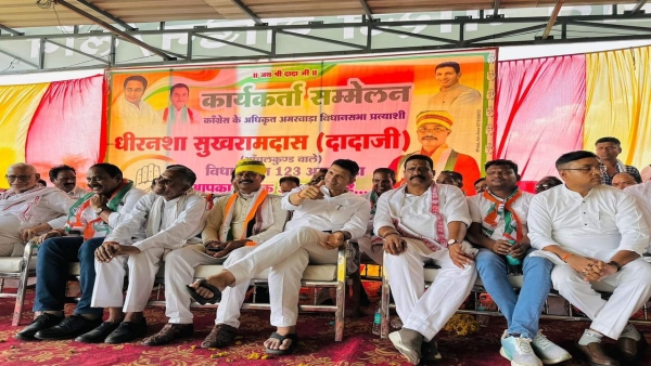 MP Congress President Jitu Patwari furious at BJP government in Amarwada by election 2024