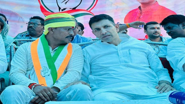 MP Congress President Jitu Patwari furious at BJP government in Amarwada