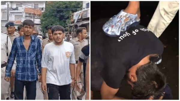 Miscreants beat up young man in Chhatarpur made video viral