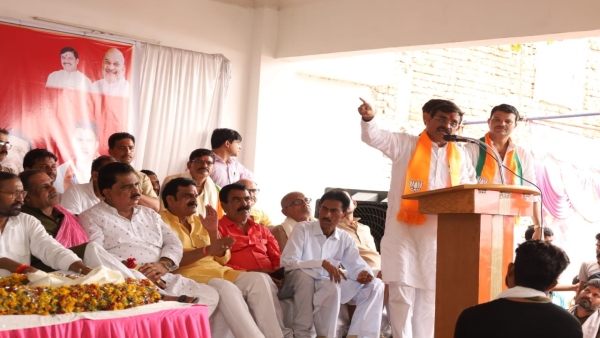 Congress will change the Constitution if it wins 400 seats BJP MP Vishnudutt Sharma