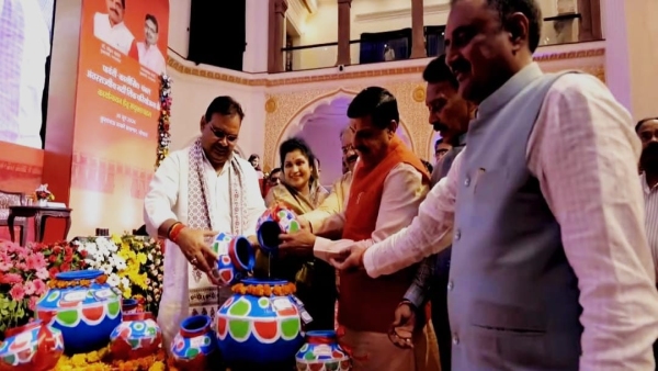 CM Mohan Yadav said - MP-Rajasthan brother work started on Kalisindh-Chambal link project CM Mohan Yadav said - MP-Rajasthan brother work started on Kalisindh-Chambal link project