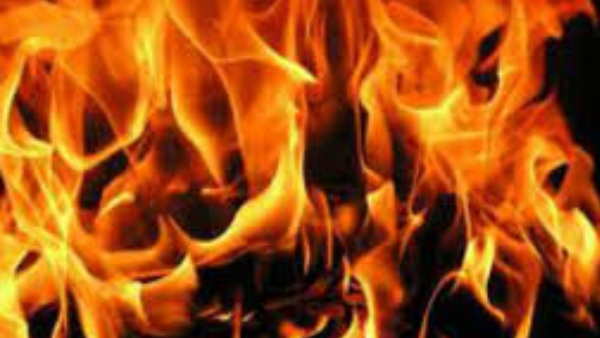 fire in their flat in Kuwait