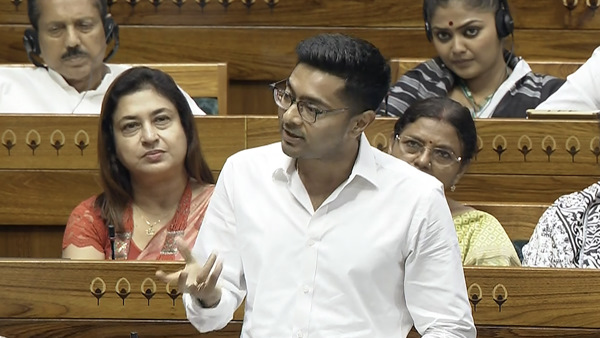 Abhishek Banerjee in Parliament