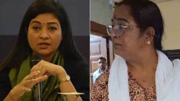Alka Lamba accused of throwing shoe at Congress Alka Lamba accused of throwing shoe at Congress
