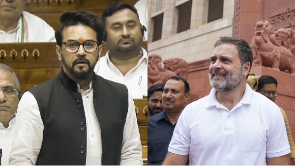 anurag thakur rahul gandhi