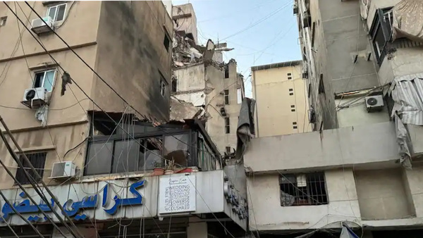 Beirut IDF Air strike