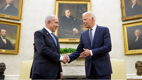 Biden meets Netanyahu