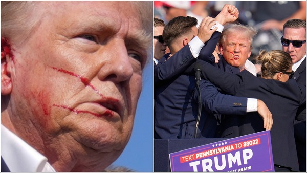Donald Trump shot