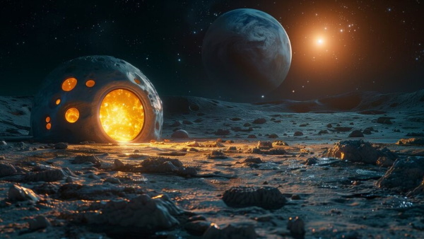 Earth moon superhighway
