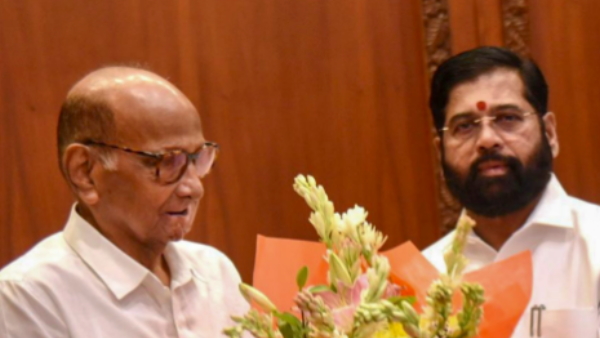 Sharad Pawar Meets CM Eknath Shinde