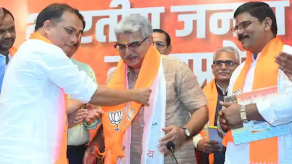 Former High Court judge Rohit Arya joined BJP