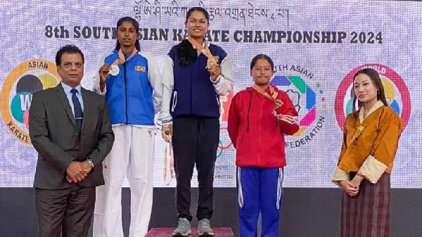 Gargi Singh won gold in karate