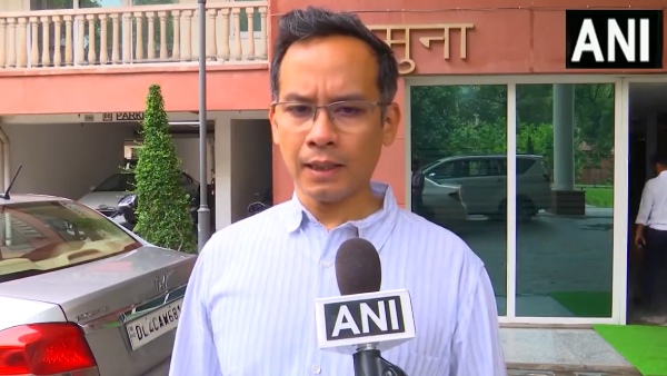Congress MP Gaurav Gogoi