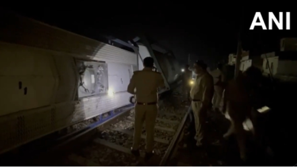Goods Train Derail