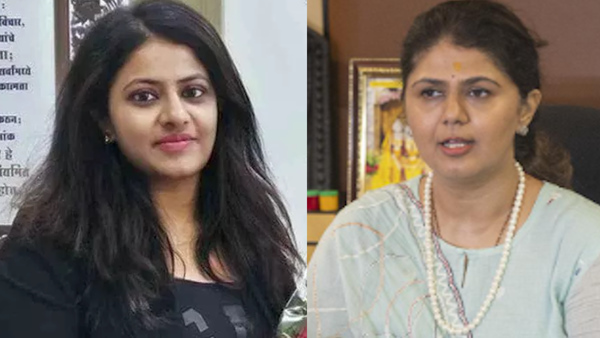 IAS Pooja Khedkar and Pankaja Munde
