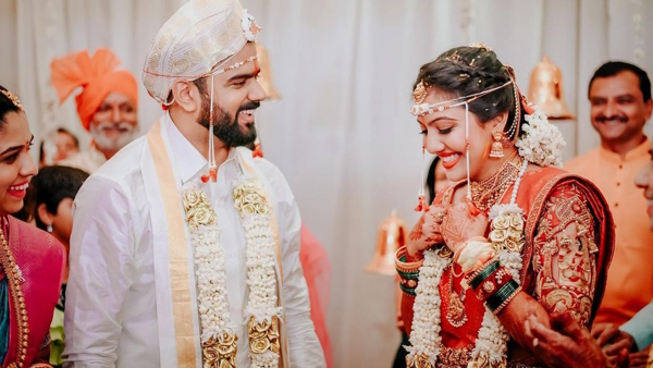 IAS Srushti Deshmukh Gowda wedding pics