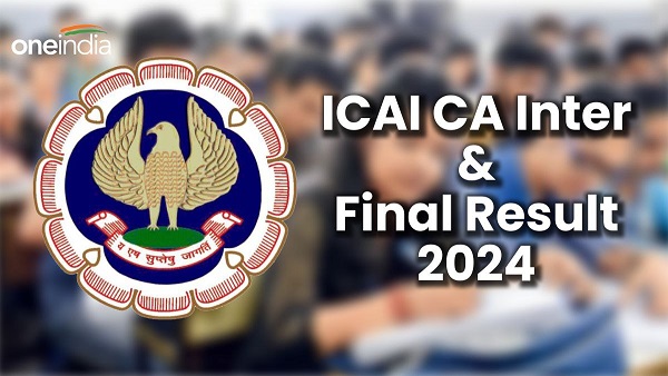 ICAI CA Final Inter Results 2024