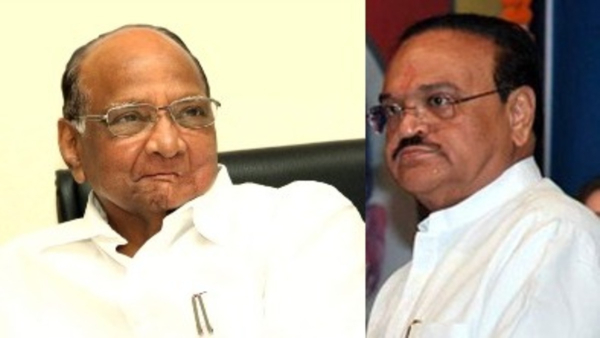 Chhagan Bhujbal Meets Sharad Pawar Chhagan Bhujbal Meets Sharad Pawar