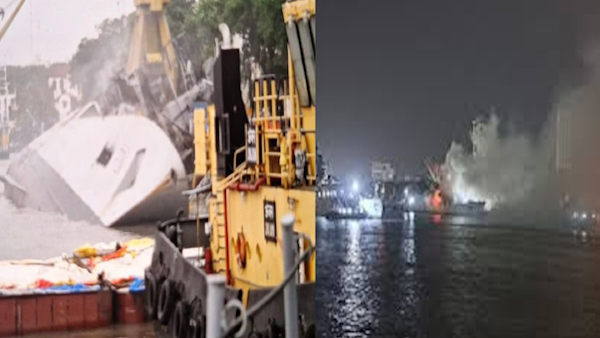 INS Brahmaputra fire