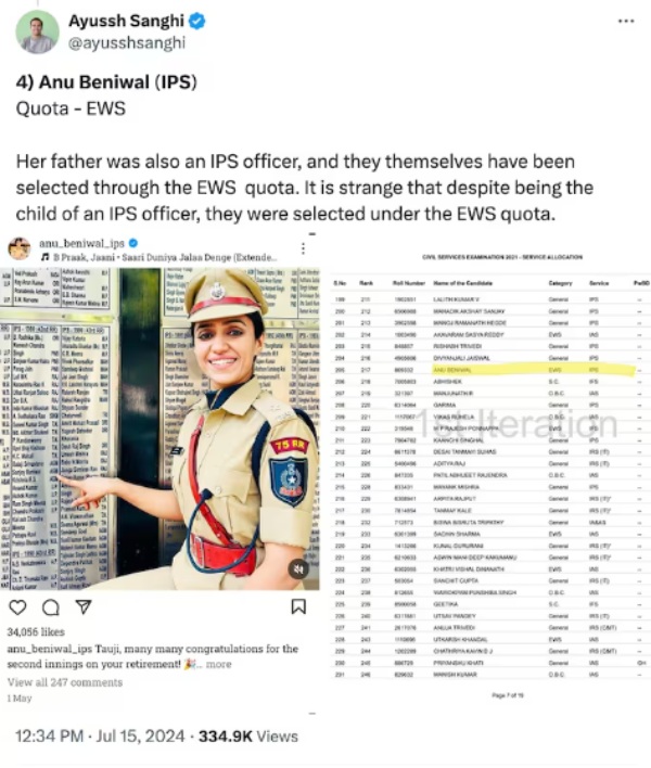 Anu Beniwal Fact Check