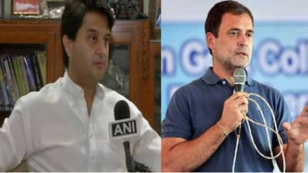 Jyotiraditya Scindia attacked Rahul Gandhi Jyotiraditya Scindia attacked Rahul Gandhi