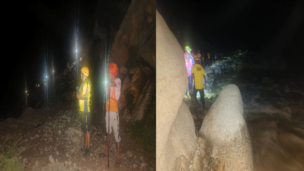 how SDRF team rescued 21 Kanwariyas who lost way in Budhakedar area while returning from Gangotri