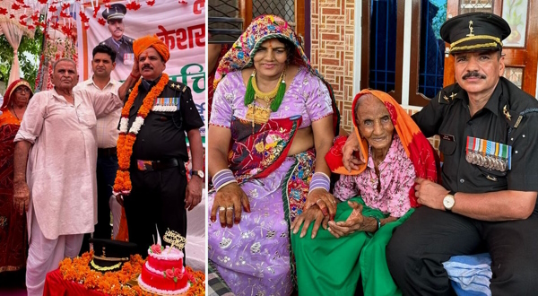 Indian Army Lieutenant Keshar Dev Dhillon Retirement