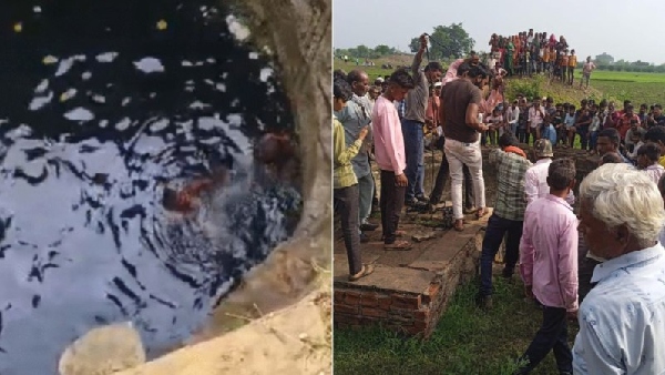 Mandsaur mother of four children jumped into well Mandsaur mother of four children jumped into well
