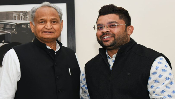 congress-spokesperson-manish-mewada-arrested-in-bundi-rajasthan-has-deep-ties-with-former-cm